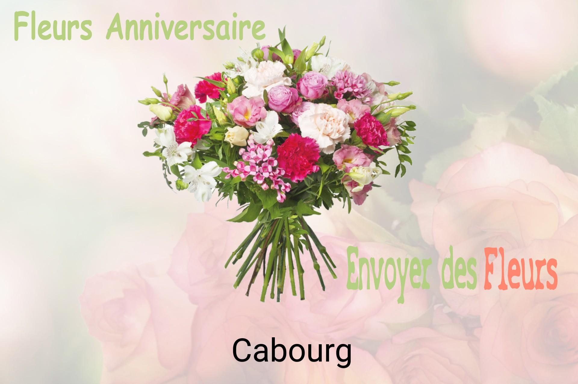 Bouquet de fleurs d’anniversaire livré à Cabourg