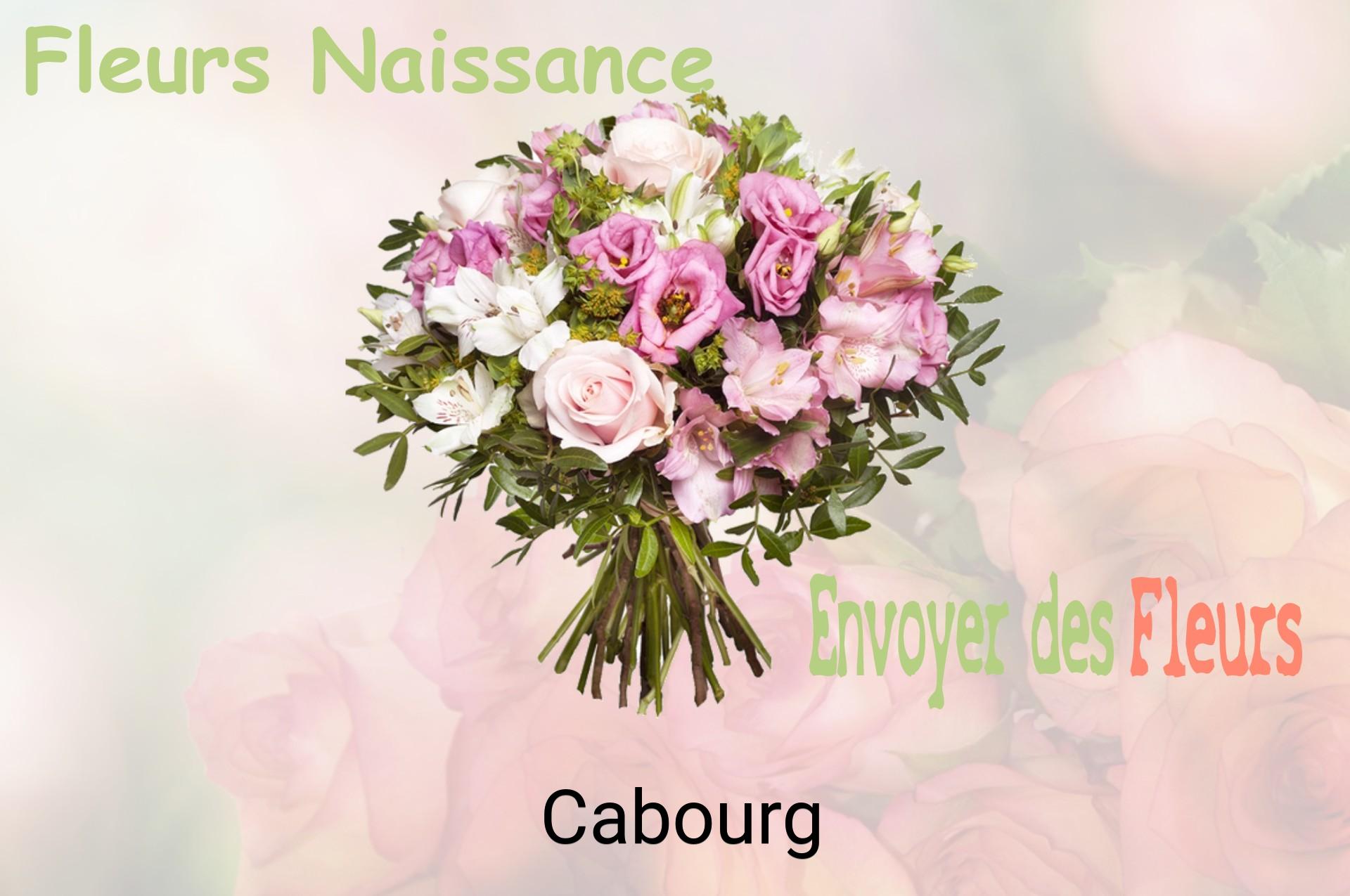 Bouquet de fleurs de naissance livré à Cabourg